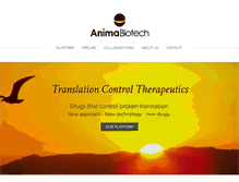 Tablet Screenshot of animabiotech.com